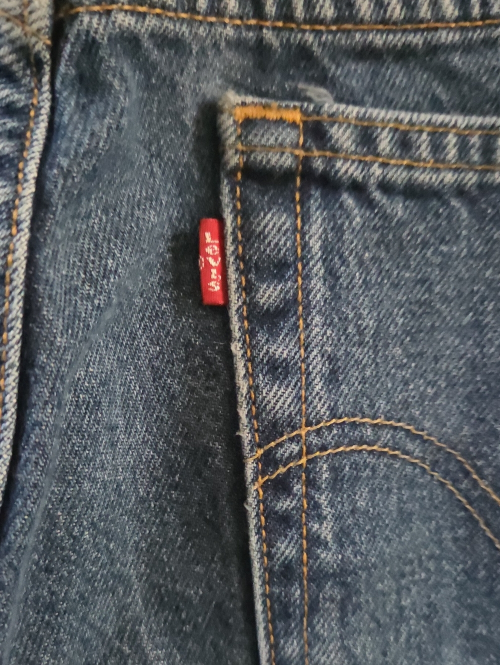 Vintage Y2K Levi’s 550 Women's 16M Relaxed Fit Tapered Leg 100% Cotton Jeans - Picture 8 of 10